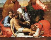 BARTOLOMEO, Fra Pieta with SS.Peter and Paul USA oil painting artist